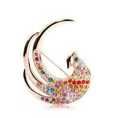 JRFBC001 Fashion Charm Phoenix Brooch
