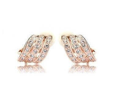 ERFA173 Vintage Charm Snail Stud Earrings