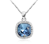 NLFA176 Charm Water Drop In Ocean Pendant Necklace