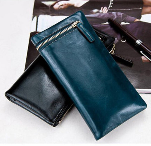 Charm Fashion Solid Long Size Wallet