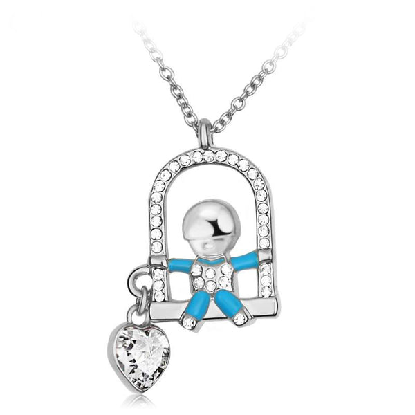 NLFA154 Charm Window of My Child Pendant Necklace