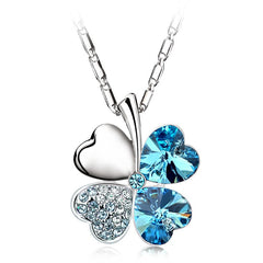 NLFA089 Fashion Four-leaf Clover Pendant Necklace