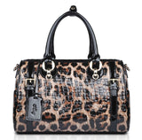 Leopard Crossbody Doctor Bag