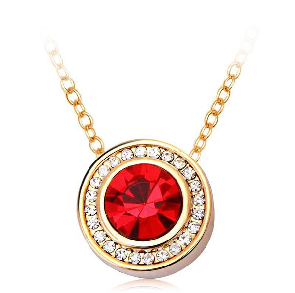 NLFA020 Fashion Circle Pendant Necklace
