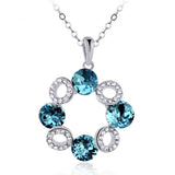 NLFA104 Fashion Loop of Luck Pendant Necklace