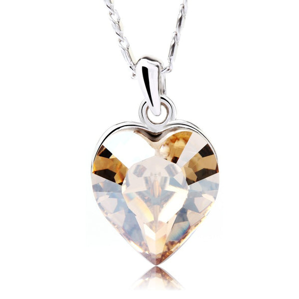 NLFA060 Charm Water Drop Pendant Necklace