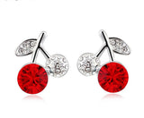 ERFA186 Fashion Charm Branch of Flower Stud Earrings