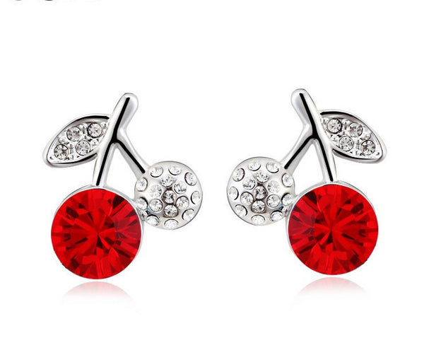 ERFA186 Fashion Charm Branch of Flower Stud Earrings