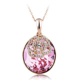 NLFA010 Charm Big Water Drop Pendant Necklace
