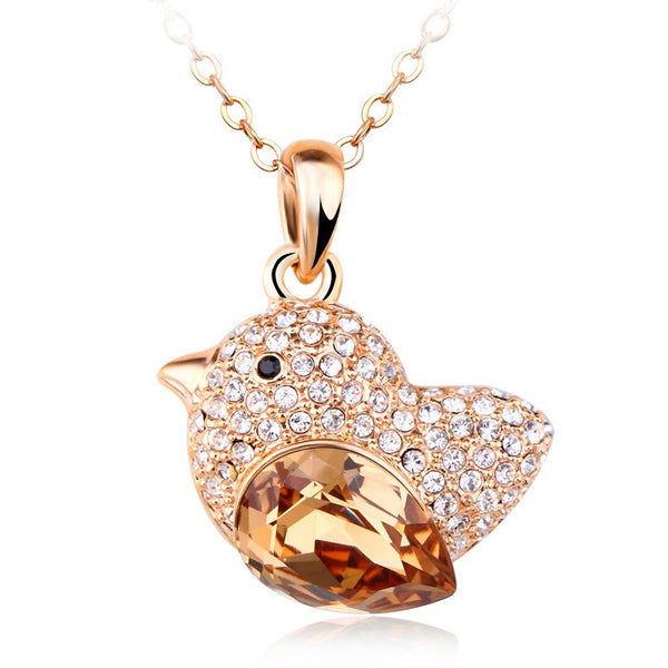 NLFA114 Fashion Heaven Bird Pendant Necklace