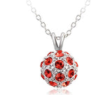 NLFA221 Charm Ball Pendant Necklace