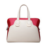 Fashionable Two-tone Colorblock Tote Bag