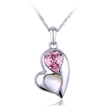 NLFA067 Fashion Combination of Hearts Pendant Necklace
