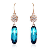 ERFA229 Fashion Charm Lantern and Water Drop Dangle Earrings