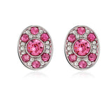 ERFA179 Fashion Charm Lotus Stud Earrings
