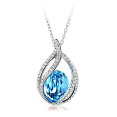 NLFA011 Charm Phoenix Eye Pendant Necklace