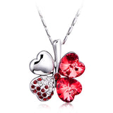 NLFA089 Fashion Four-leaf Clover Pendant Necklace