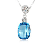 NLFA194 Charm Stone Pendant Necklace