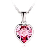 NLFA121 Classical Heart Classical Love Pendant Necklace