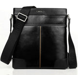 Fashion Dark Edges Brown Briefcase Messenger Bag