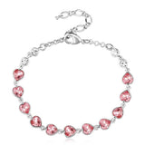 BLFA074 Fashion Charm Heart Link Bracelet