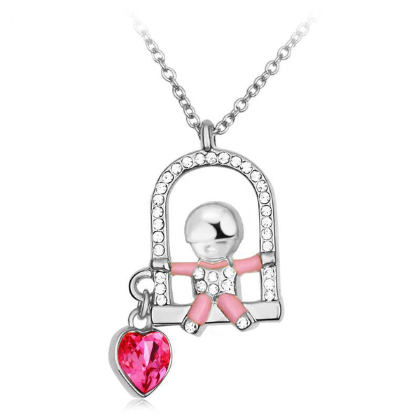 NLFA154 Charm Window of My Child Pendant Necklace