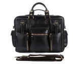 Classic Fashion Solid Roomy Briefcase