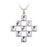 NLFA057 Charm Fancy Cross Pendant Necklace