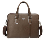 Fashion Solid Three Color Options Crossbody Briefcase