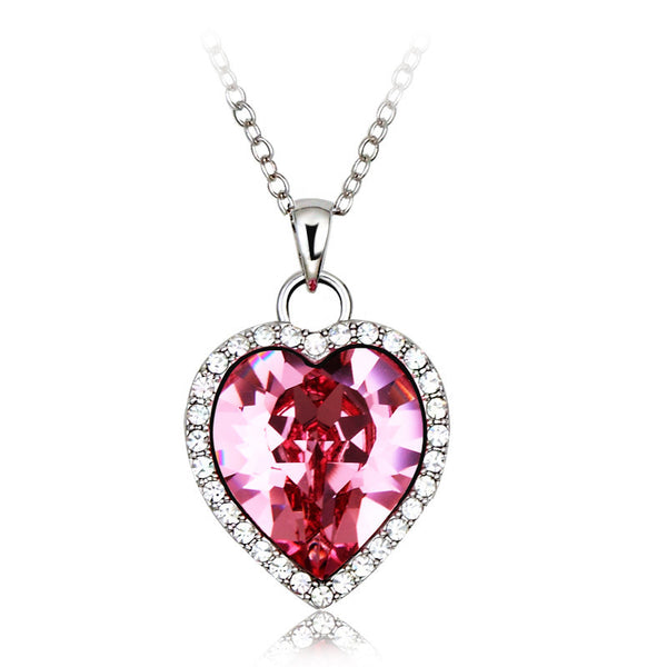 NLFA053 Charm Loving Heart Pendant Necklace