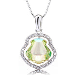NLFA061 Fancy Water Drop  Pendant Necklace