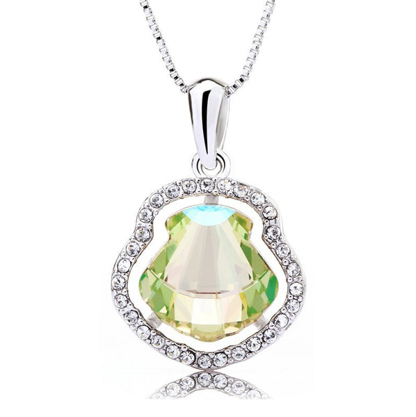 NLFA061 Fancy Water Drop  Pendant Necklace