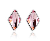 ERFA209 Fashion Charm Rhombus Stud Earrings