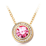 NLFA020 Fashion Circle Pendant Necklace