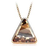 NLFA002 Charm Triangle Pendant Necklace