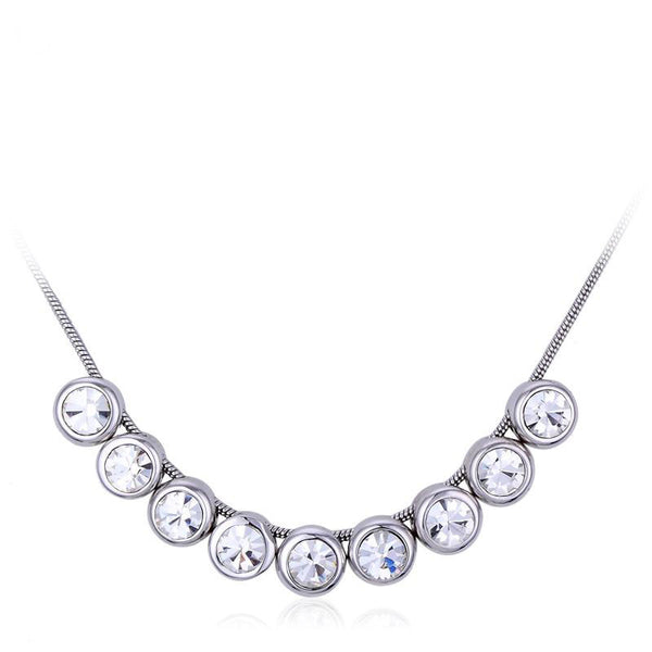 NLFA050 Fashion Beaded Link Pendant Necklace