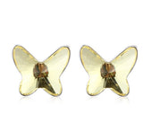 ERFA191 Classical Charm Butterfly Stud Earrings