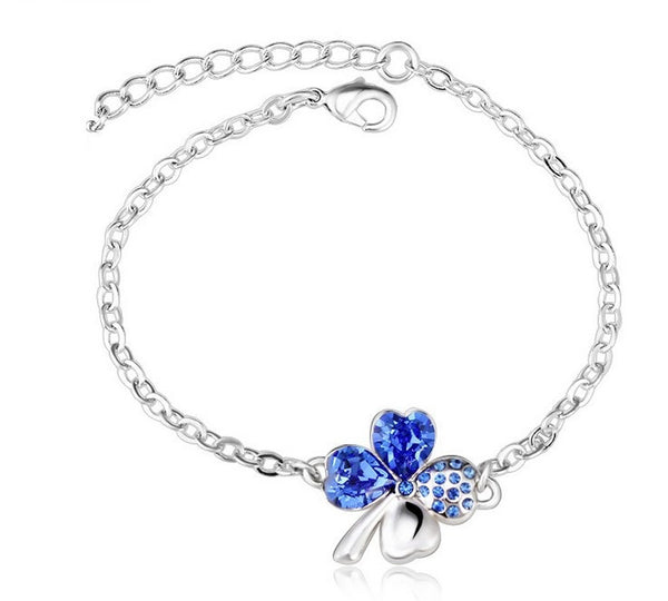 BLFA075 Fashion Charm Four-leaf Clover Bracelet