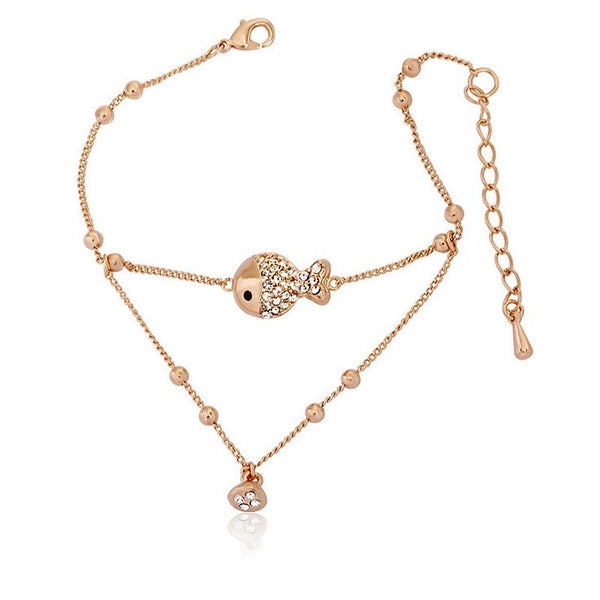 Fashion Charm Fish Anklet