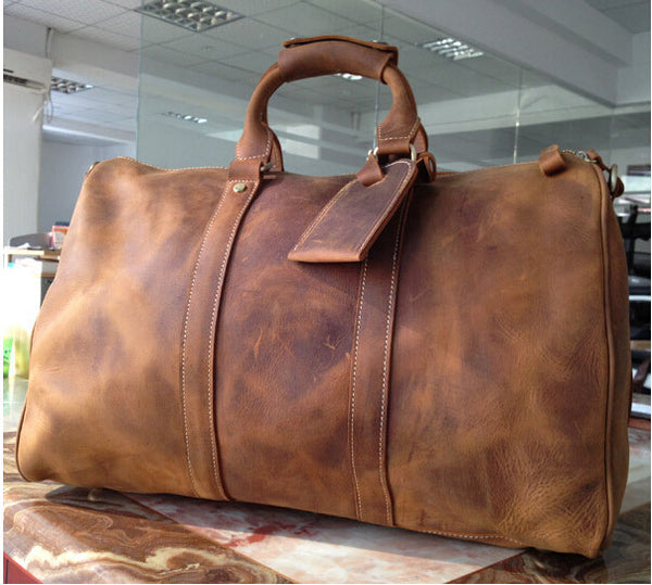 Fashionable Solid Roomy Duffle Travel Bag