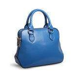 Charm Princess Solid Double Top Zippers Tote Bag