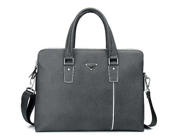 Fashion Solid Three Color Options Crossbody Briefcase