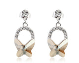 ERFA178 Fashion Charm Butterfly Stud Earrings