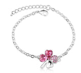 BLFA075 Fashion Charm Four-leaf Clover Bracelet