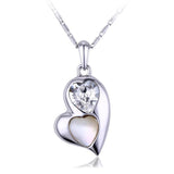 NLFA067 Fashion Combination of Hearts Pendant Necklace