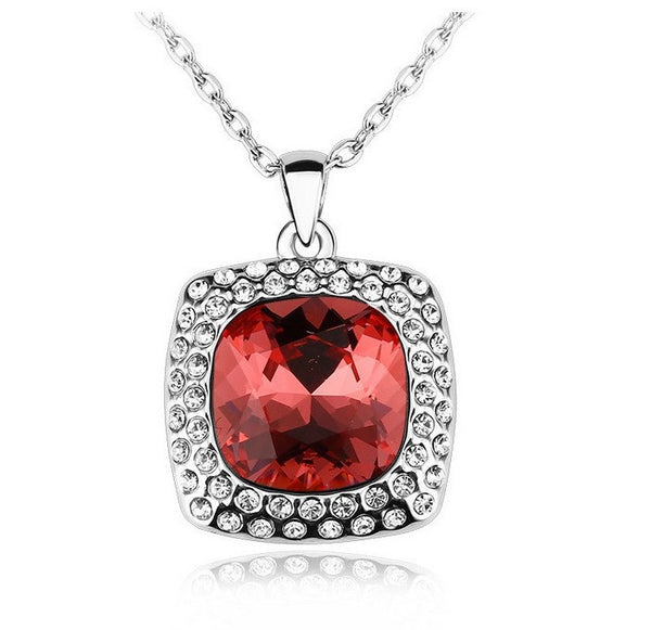 NLFA313 Trendy Shield of Cupid Pendant Necklace