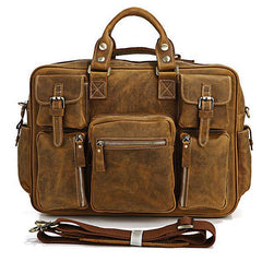 Classic Fashion Solid Roomy Briefcase