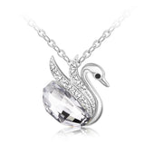 NLFA066 Charm Swan Pendant Necklace