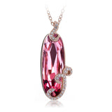 NLFA042 Charm Water Drop Pendant Necklace