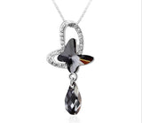 NLFA189 Charm Butterfly Pendant Necklace